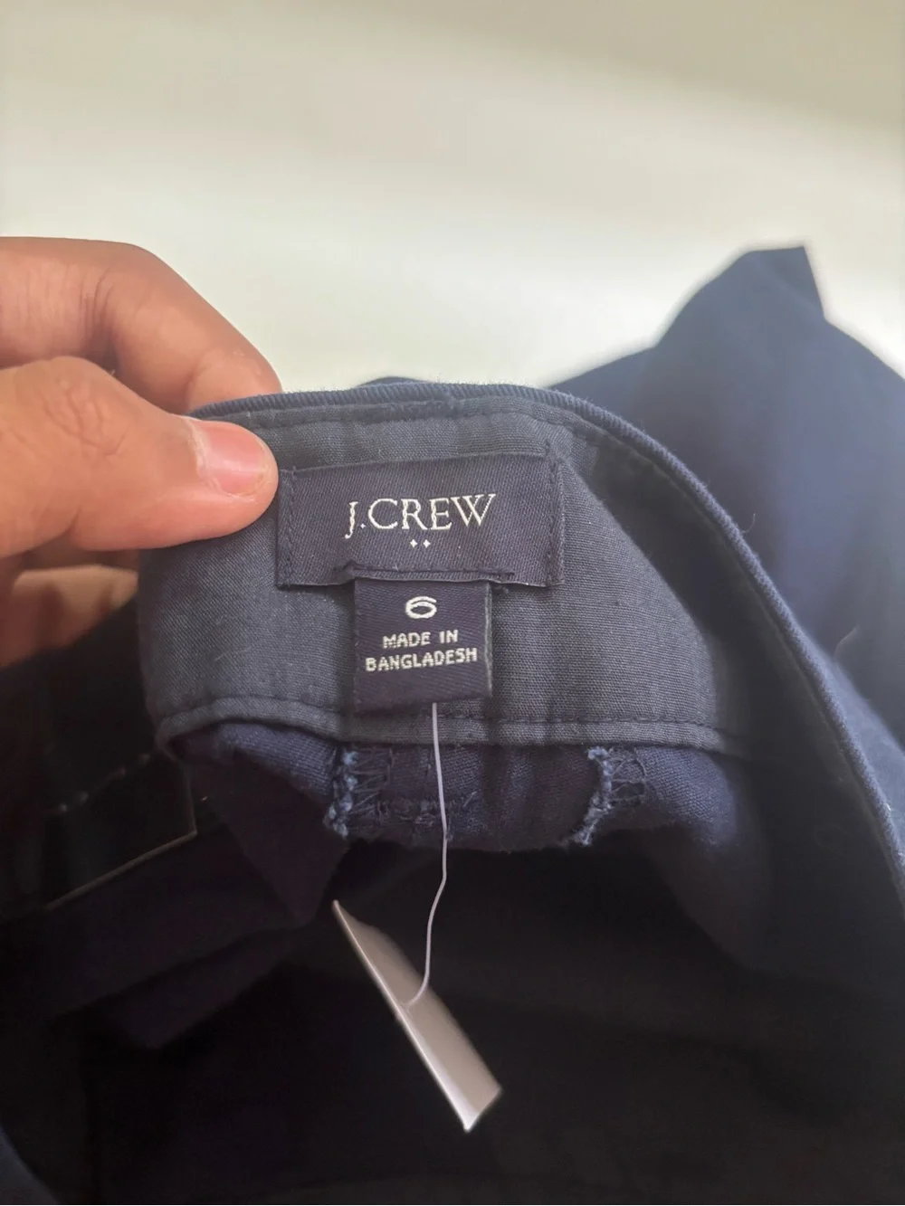 J. Crew Women’s Chino  3.5-inch inseam Shorts size 6